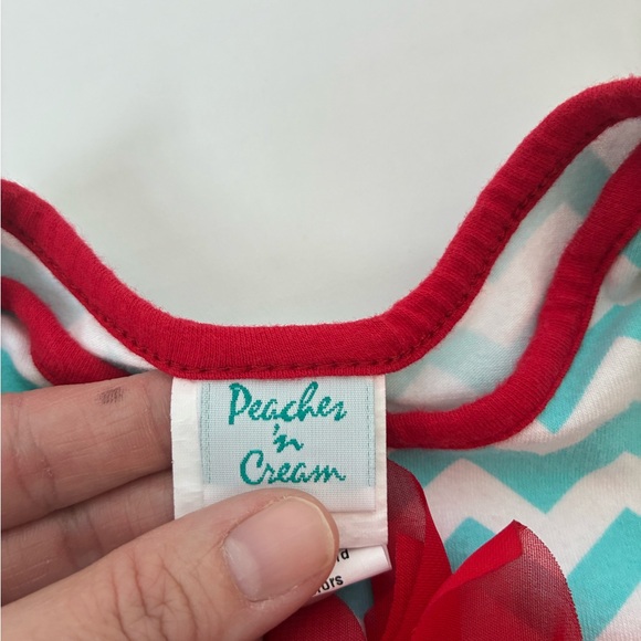 Baby Girls PEACHES & CREAM Outfit 6/9 months - Picture 3 of 5